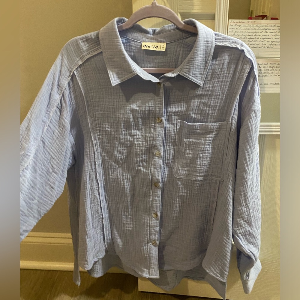 New In Button Down Shirt